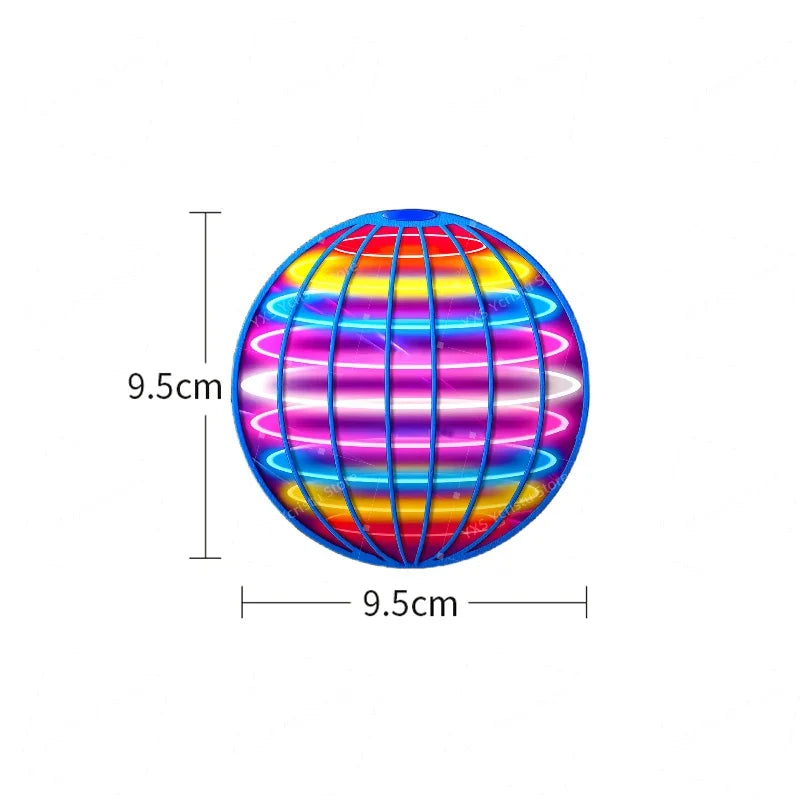 Flying Ball Boomerang Fly Orb Magic With LED Lights Drone Hover Ball Fly Nova Orb Flying Spinner Children Toys Christmas Gifts
