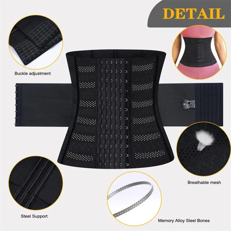 Waist Trainer Body Shaper Tummy Control Slimming Flat Belly Reductive Shapewear Women Corset Belts