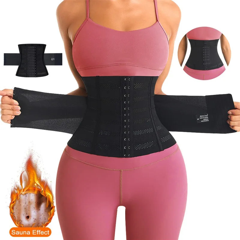 Waist Trainer Body Shaper Tummy Control Slimming Flat Belly Reductive Shapewear Women Corset Belts