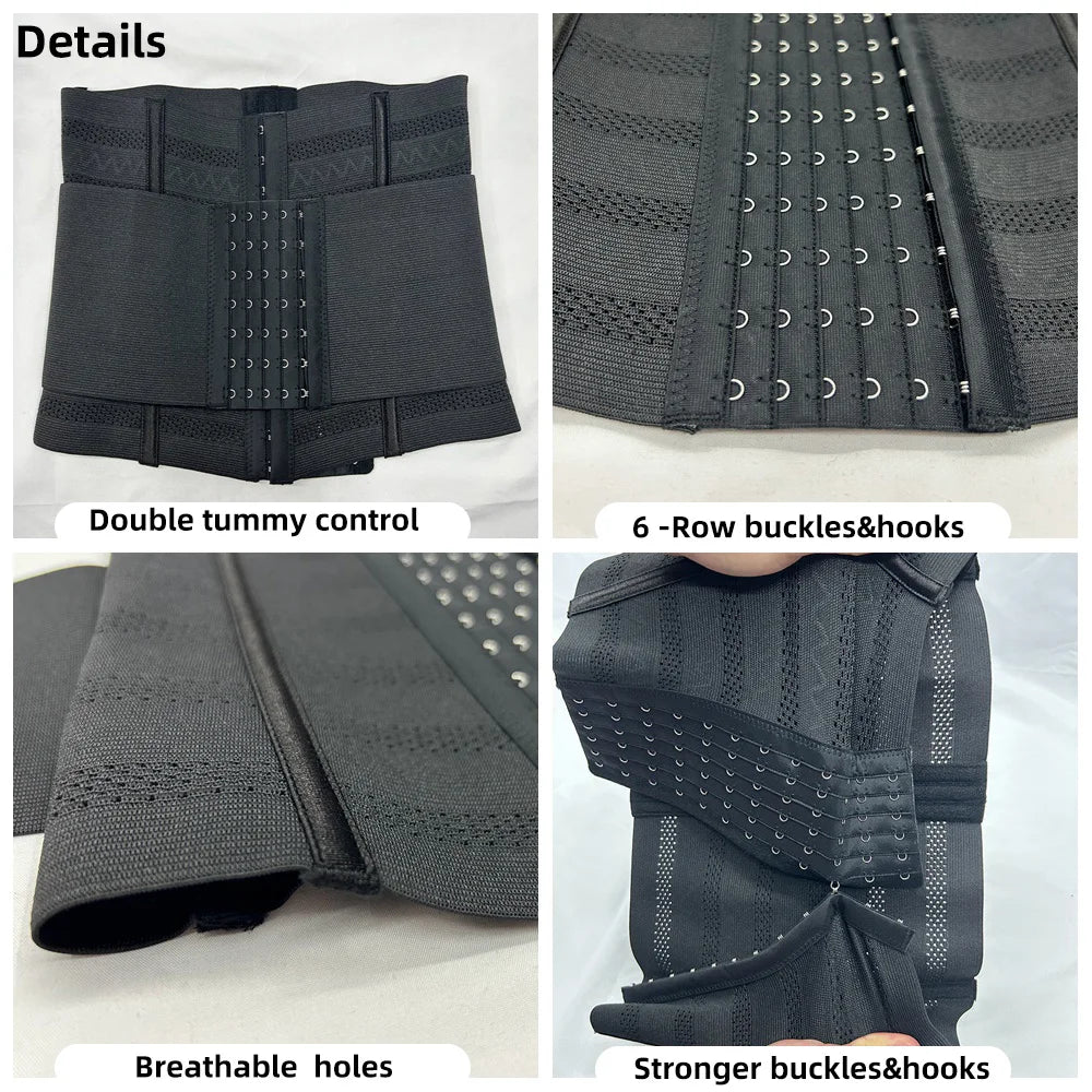 Waist Trainer Body Shaper Tummy Control Slimming Flat Belly Reductive Shapewear Women Corset Belts